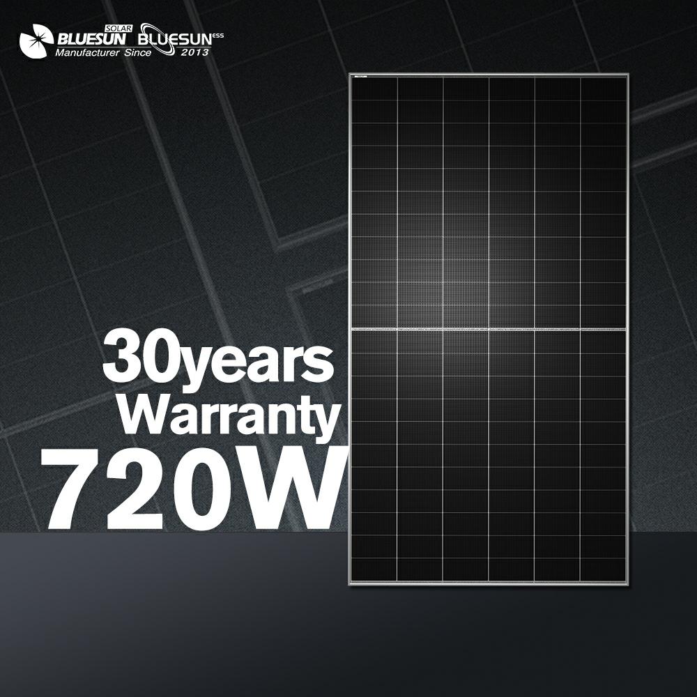 Fiche technique du panneau solaire bifacial 720 W HEX9 Half Cell N-HJT