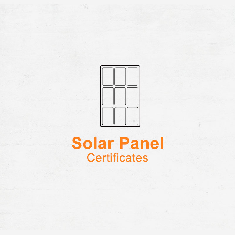 Panneau solaire IEC61215 et 61730 1500 V