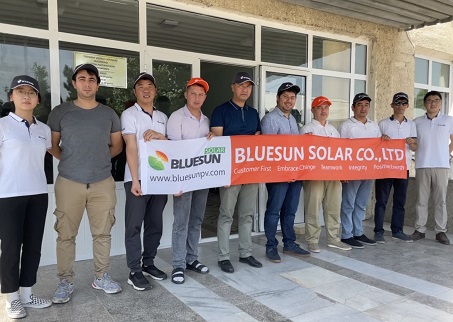 Bluesun rend visite à des clients en Ouzbékistan